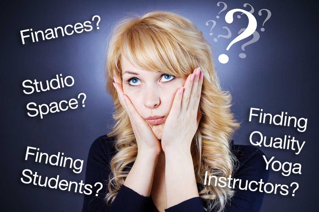 What are the biggest hurdles of starting a yoga business?